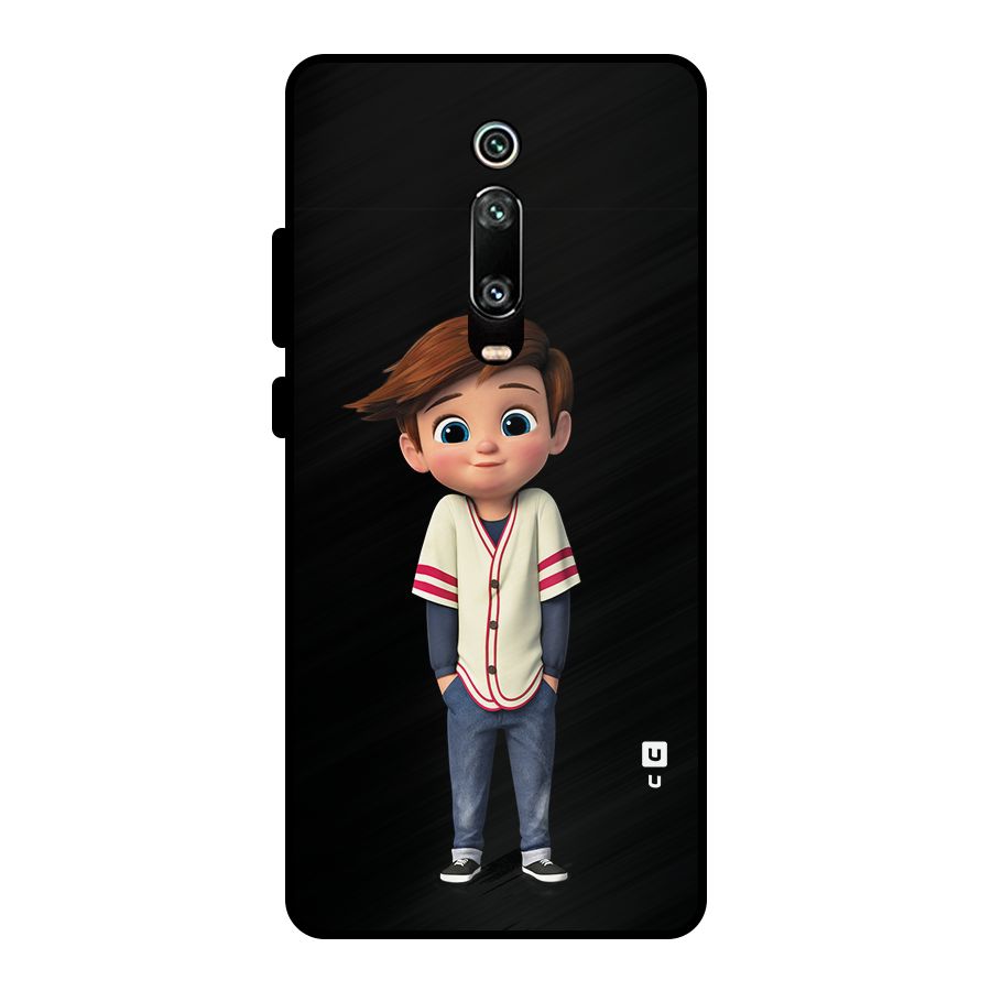 Cute Boy Tim Metal Back Case for Redmi K20