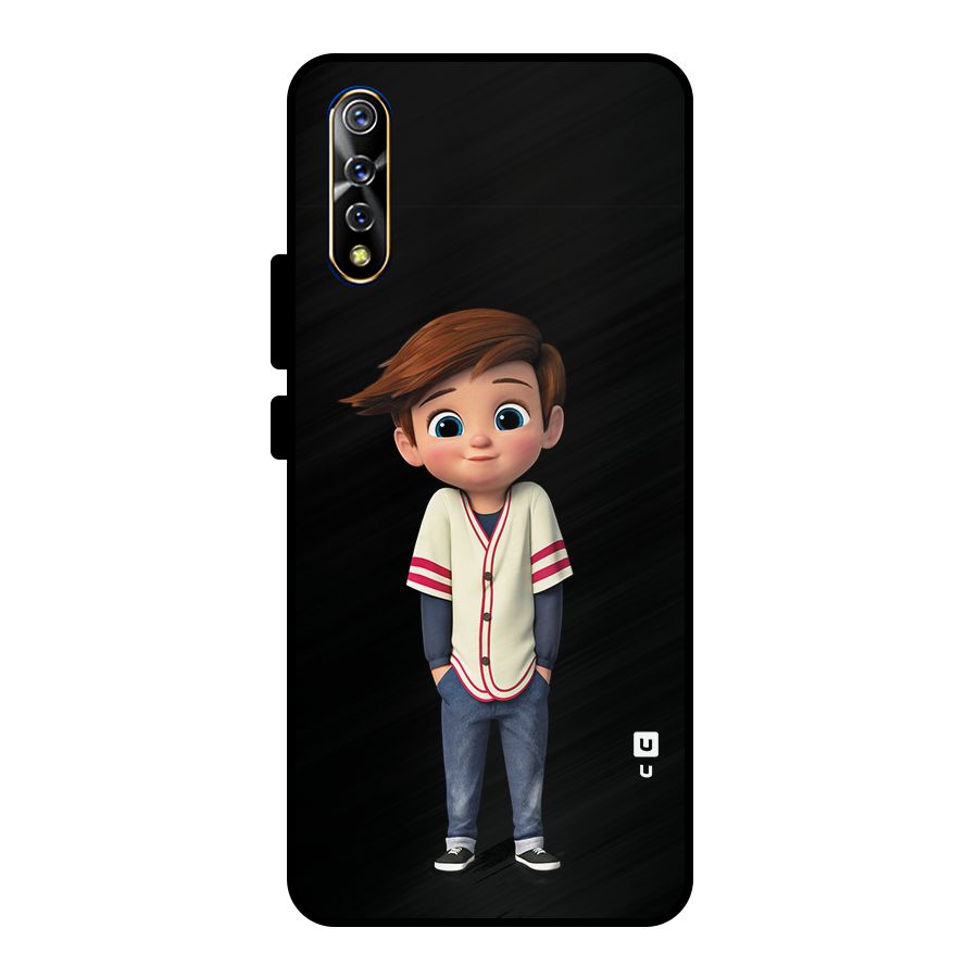 Cute Boy Tim Metal Back Case for Vivo S1