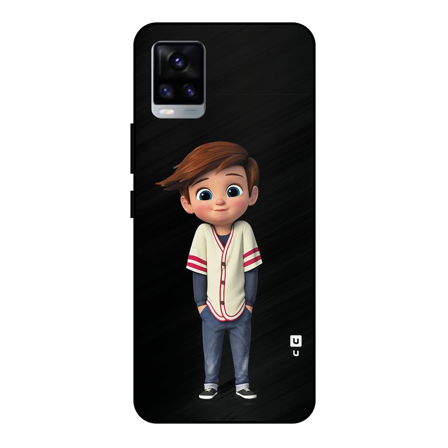 Cute Boy Tim Metal Back Case for Vivo V20 2021