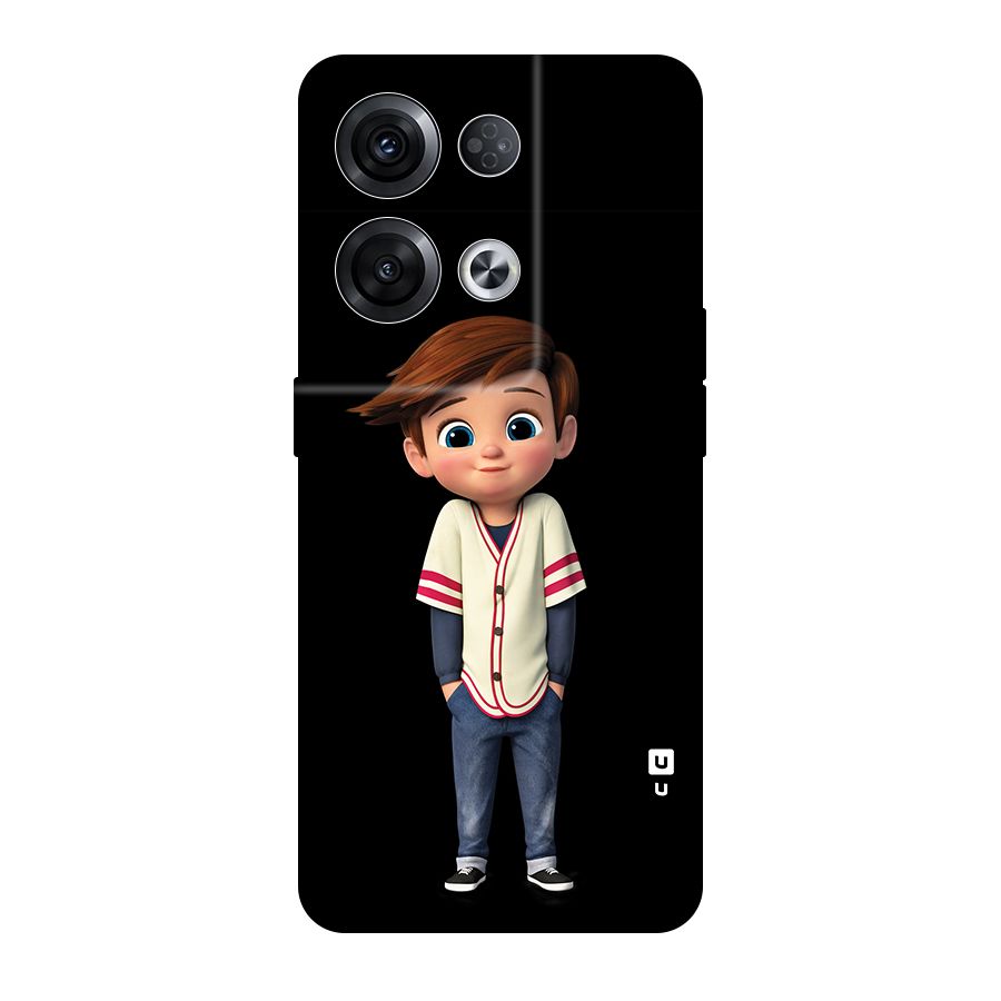 Cute Boy Tim Original Polycarbonate Back Case for Oppo Reno8 Pro 5G