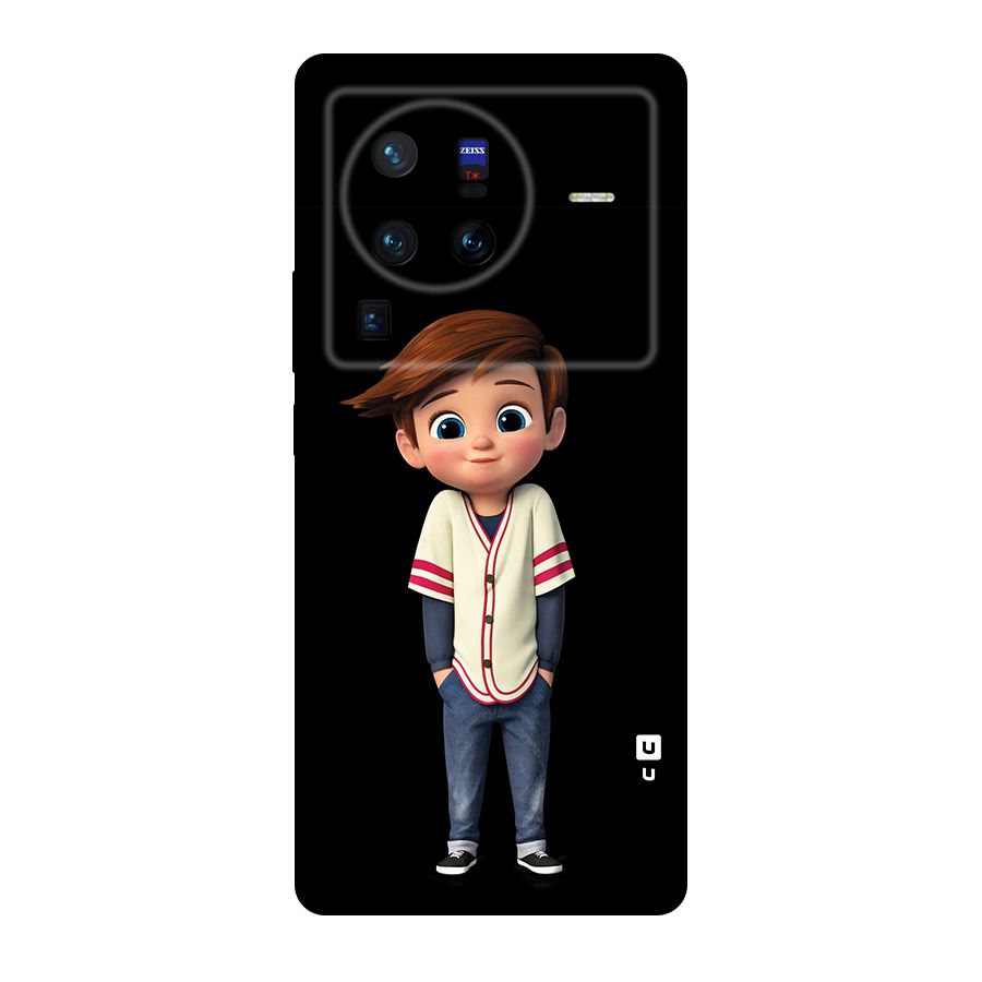 Cute Boy Tim Original Polycarbonate Back Case for Vivo X80