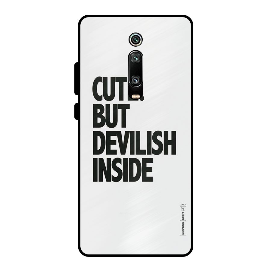 Cute But Devil Metal Back Case for Redmi K20