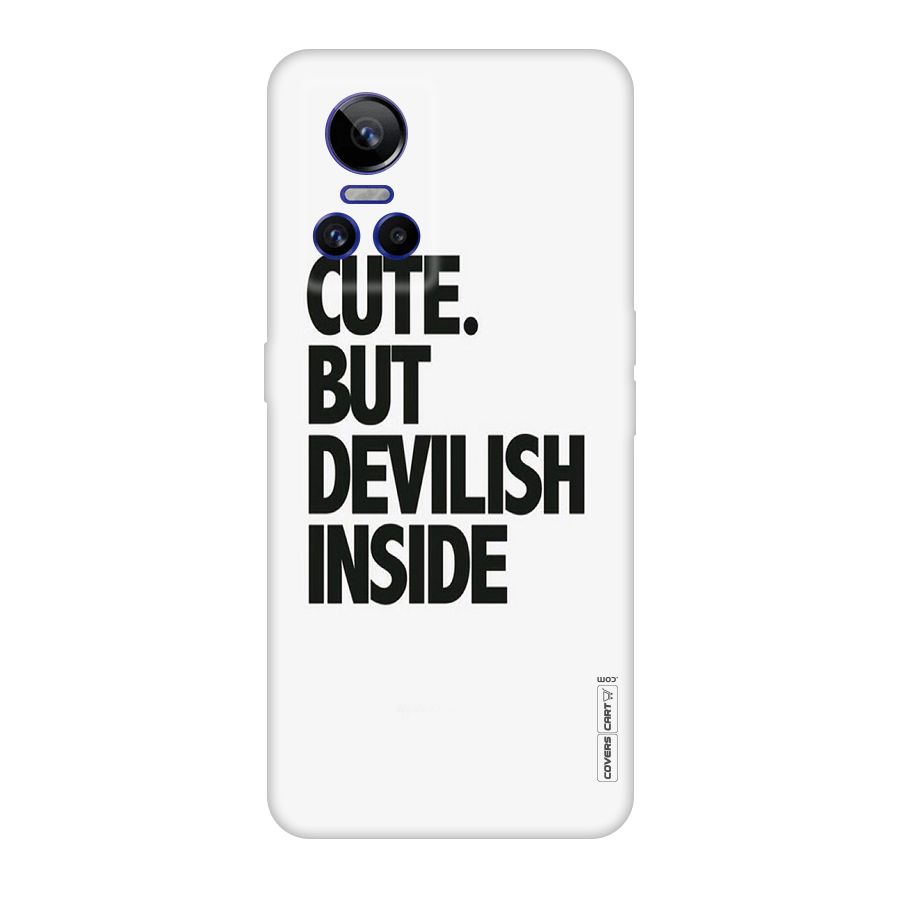 Cute But Devil Original Polycarbonate Back Case for Realme GT Neo 3