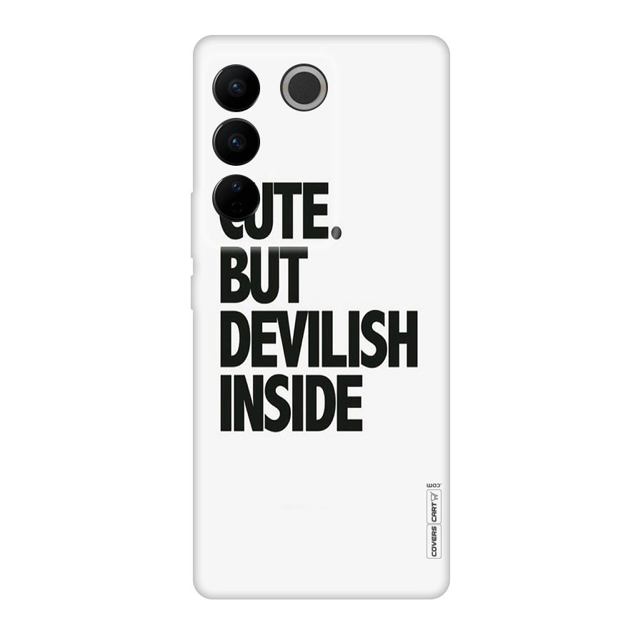 Cute But Devil Original Polycarbonate Back Case for Vivo V27
