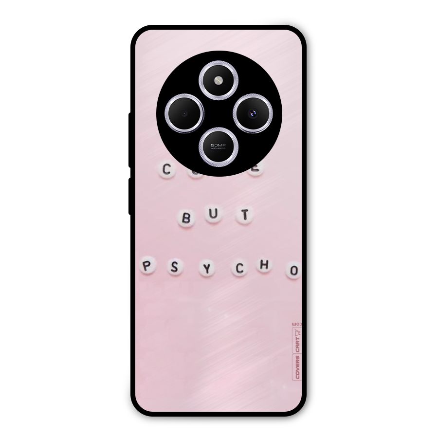 Cute But Psycho Metal Back Case for Poco M7