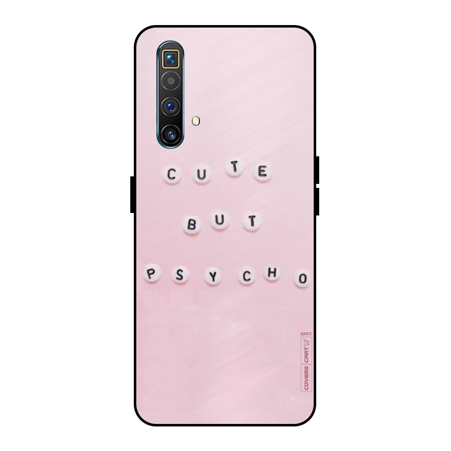 Cute But Psycho Metal Back Case for Realme X3