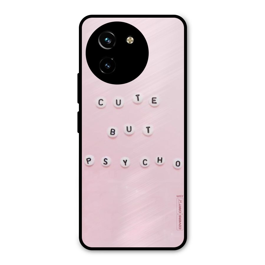 Cute But Psycho Metal Back Case for Vivo T3x