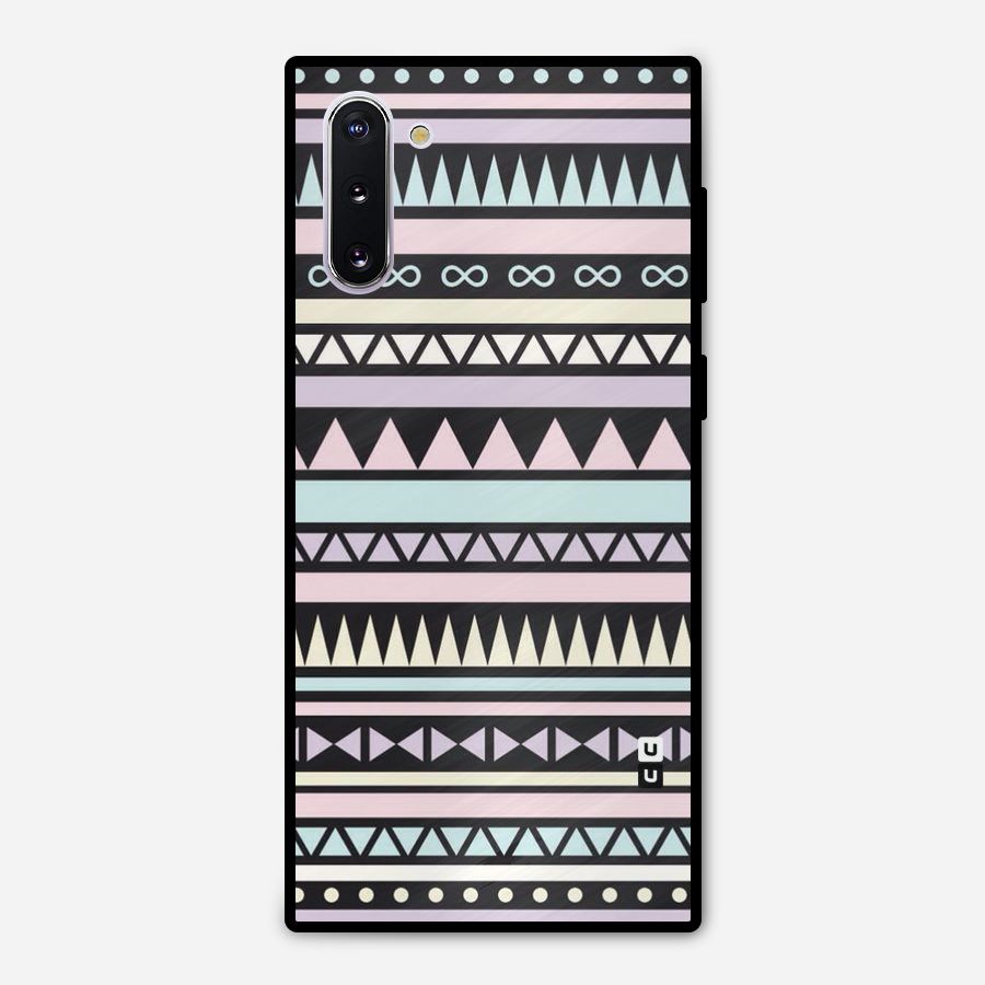 Cute Chev Pattern Metal Back Case for Galaxy Note 10