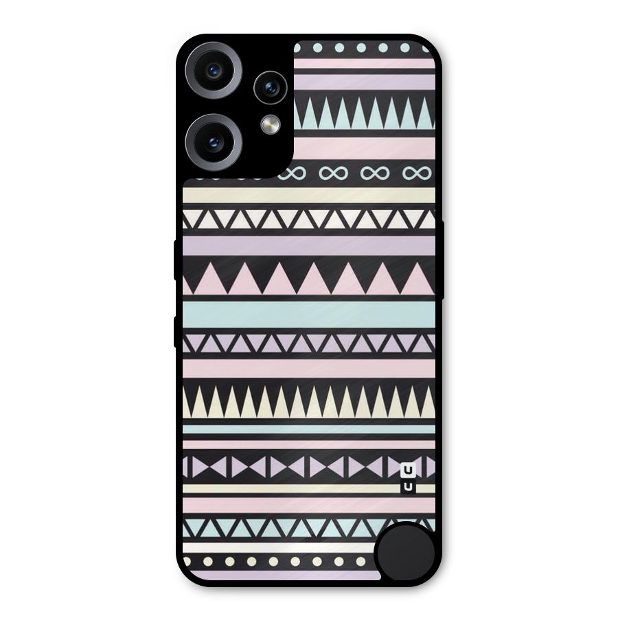 Cute Chev Pattern Metal Back Case for Nothing CMF Phone 2 Pro