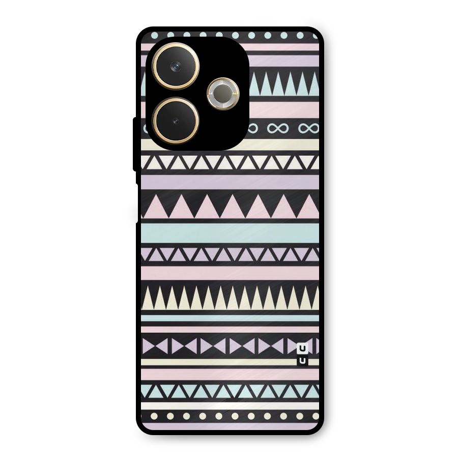 Cute Chev Pattern Metal Back Case for Oppo A5 Pro