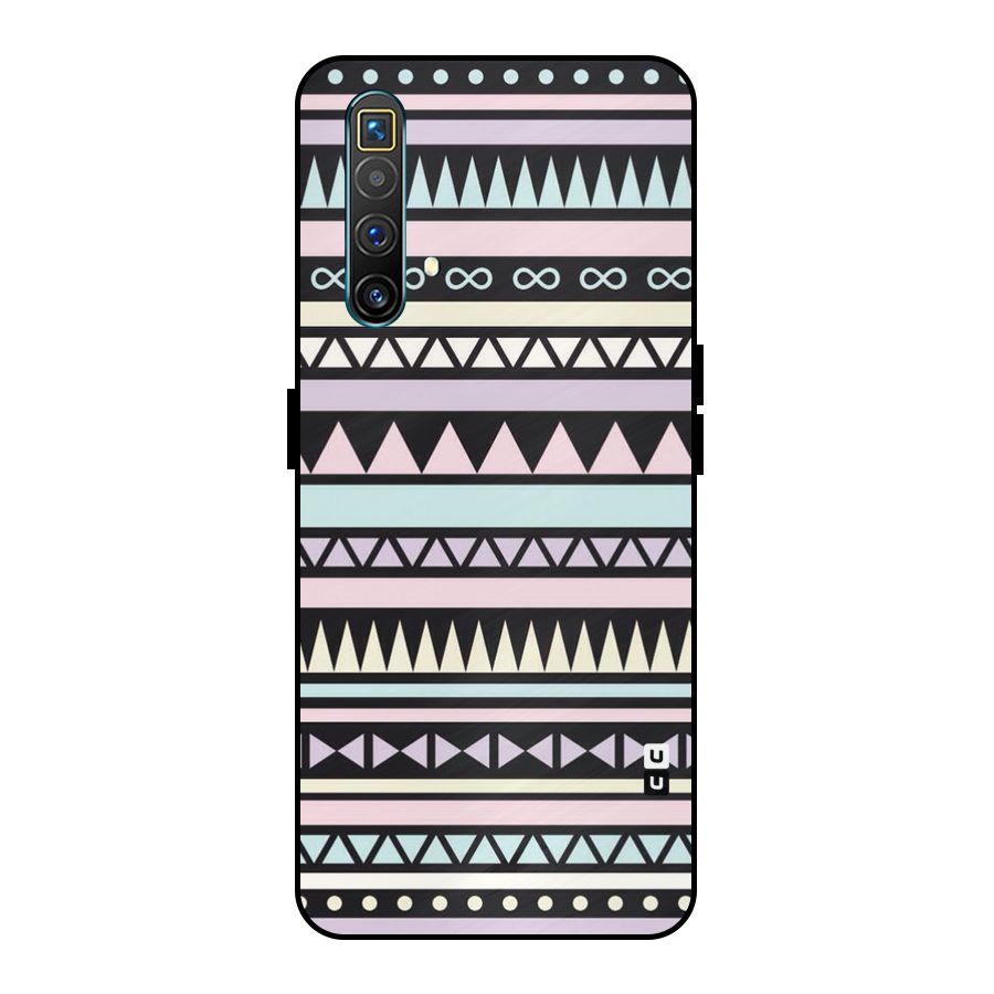 Cute Chev Pattern Metal Back Case for Realme X3