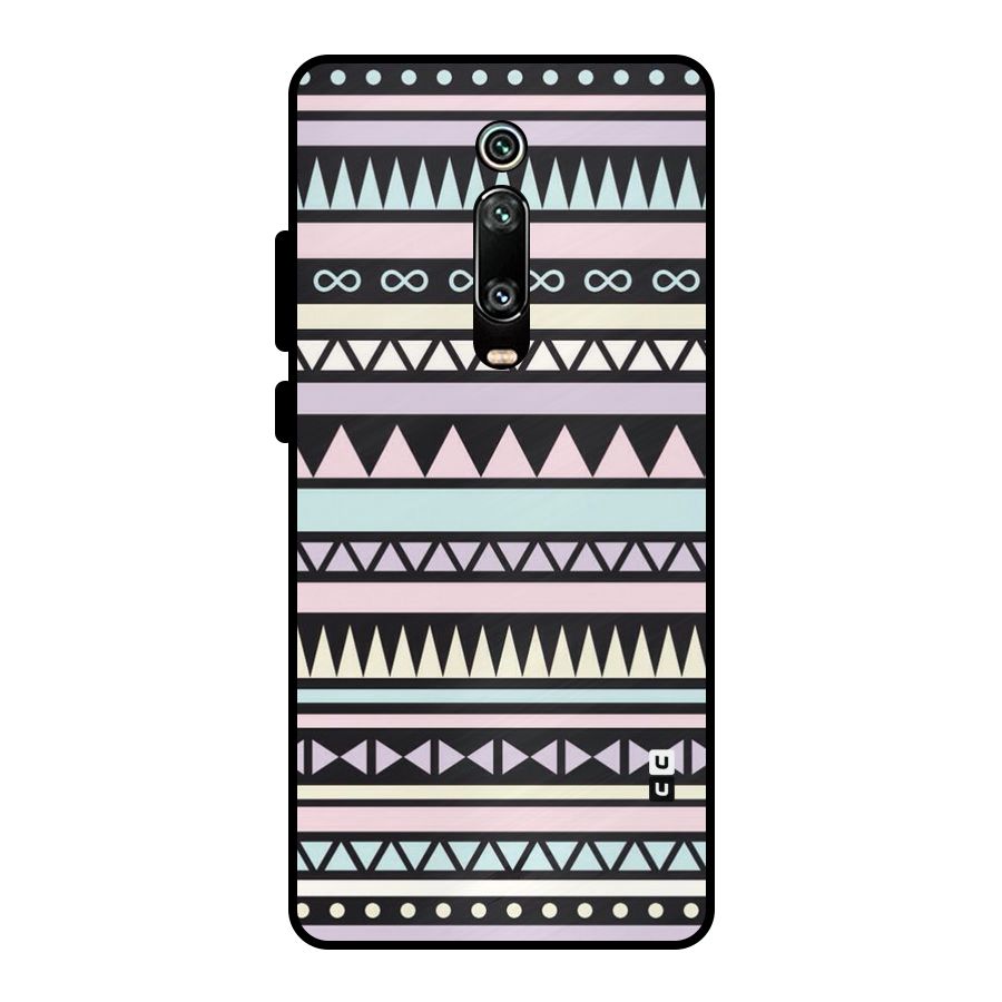 Cute Chev Pattern Metal Back Case for Redmi K20