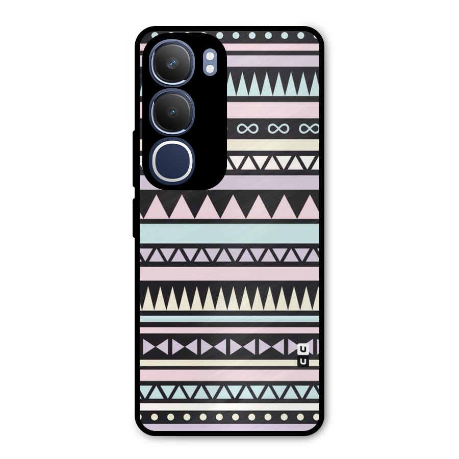 Cute Chev Pattern Metal Back Case for Vivo Y29