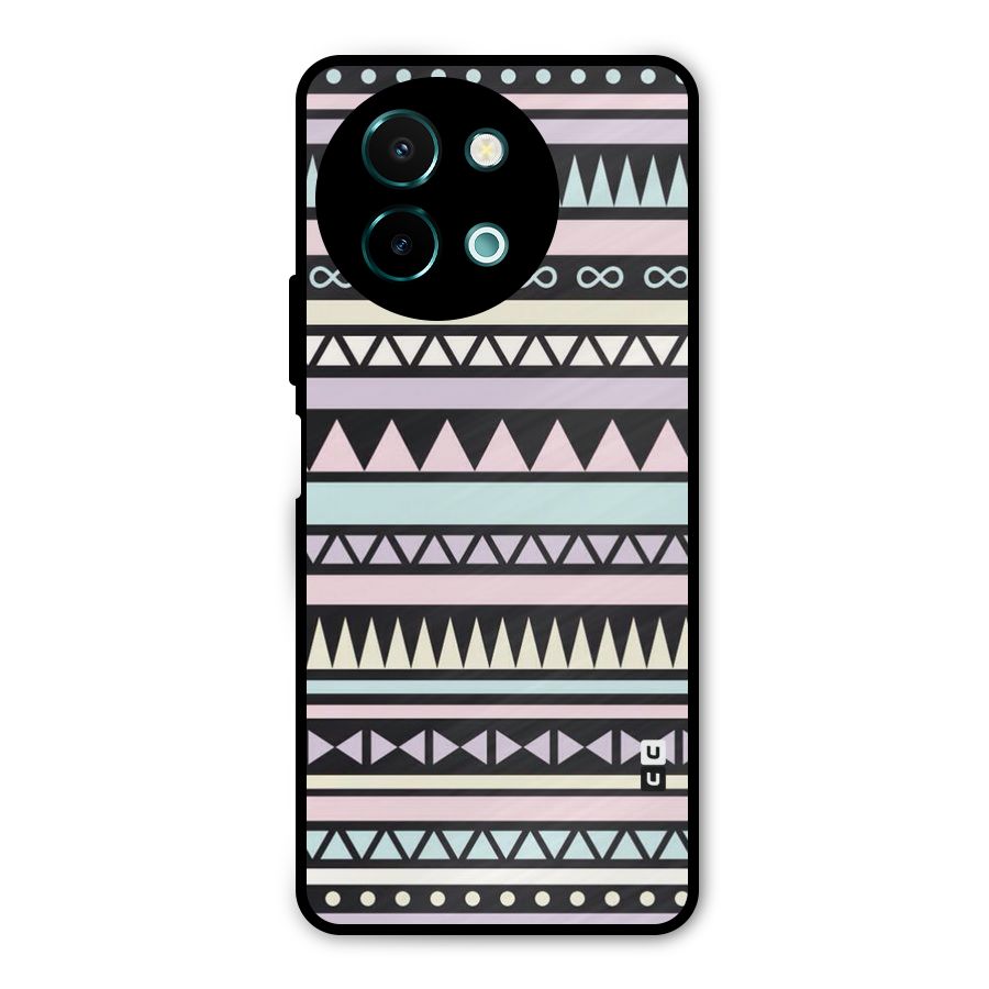 Cute Chev Pattern Metal Back Case for Vivo Y58