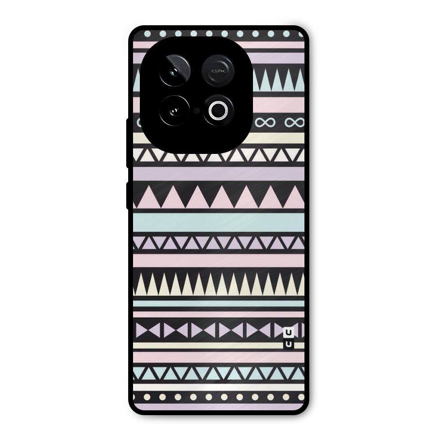 Cute Chev Pattern Metal Back Case for iQOO Neo 10