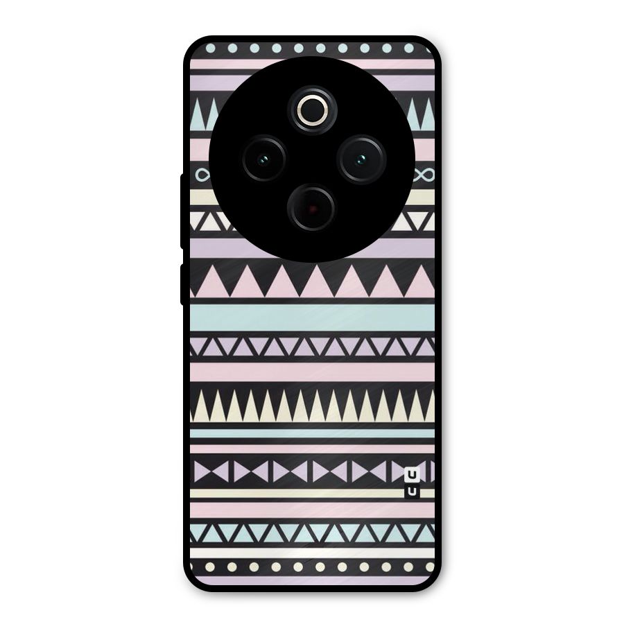 Cute Chev Pattern Metal Back Case for iQOO Z10