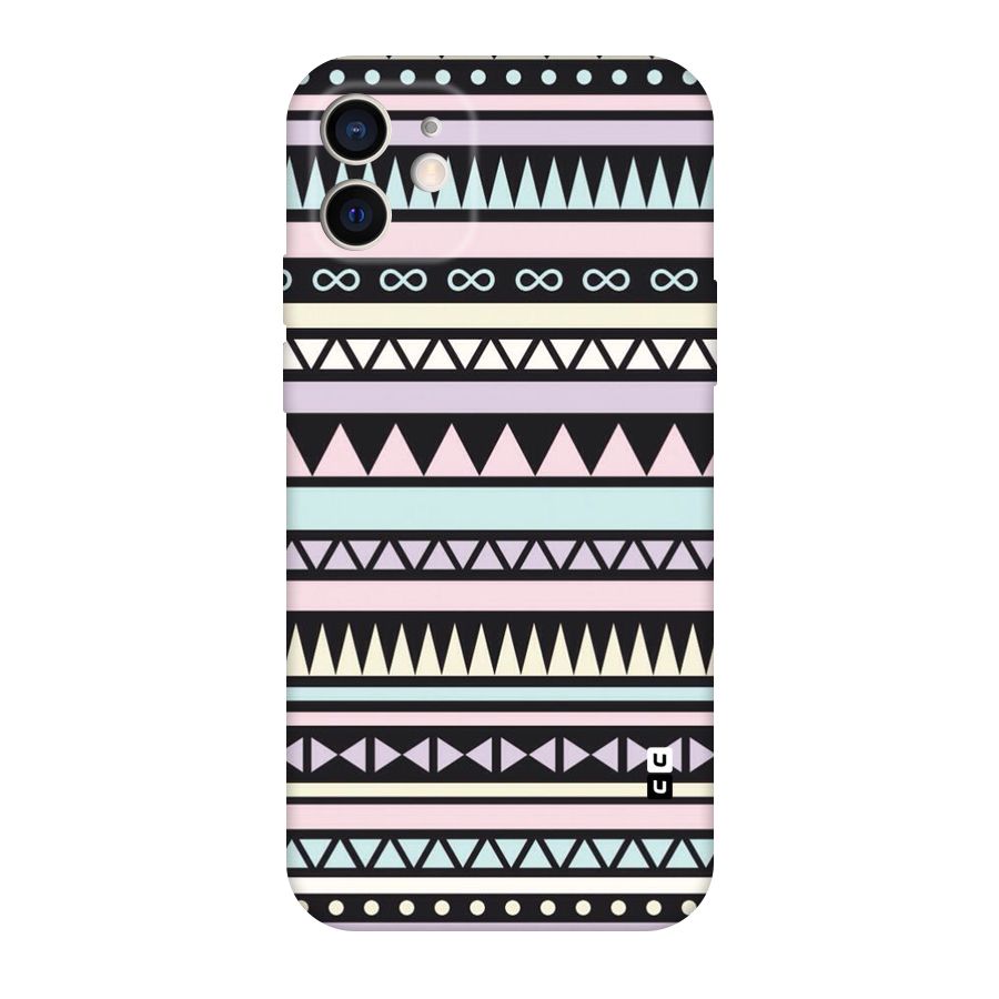 Cute Chev Pattern Original Polycarbonate Back Case for iPhone 12
