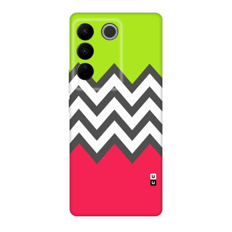 Cute Chevron Original Polycarbonate Back Case for Vivo V27