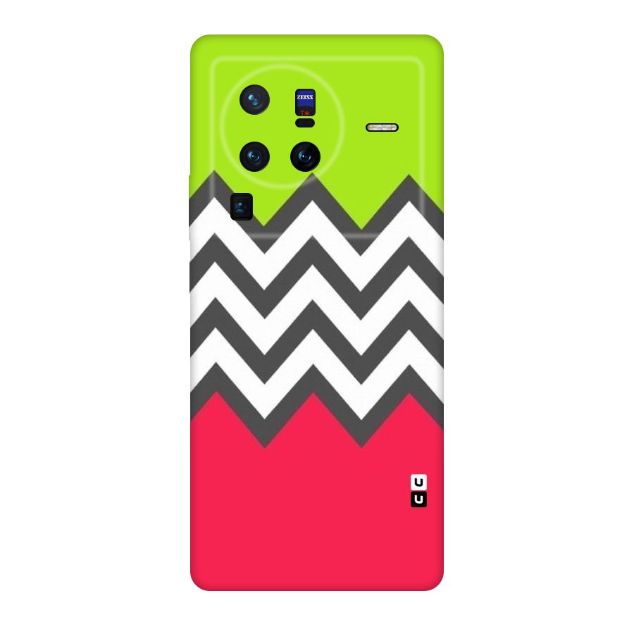 Cute Chevron Original Polycarbonate Back Case for Vivo X80