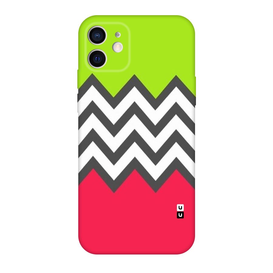 Cute Chevron Original Polycarbonate Back Case for iPhone 12