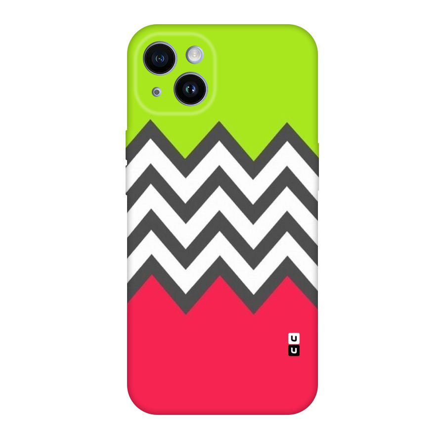 Cute Chevron Original Polycarbonate Back Case for iPhone 14