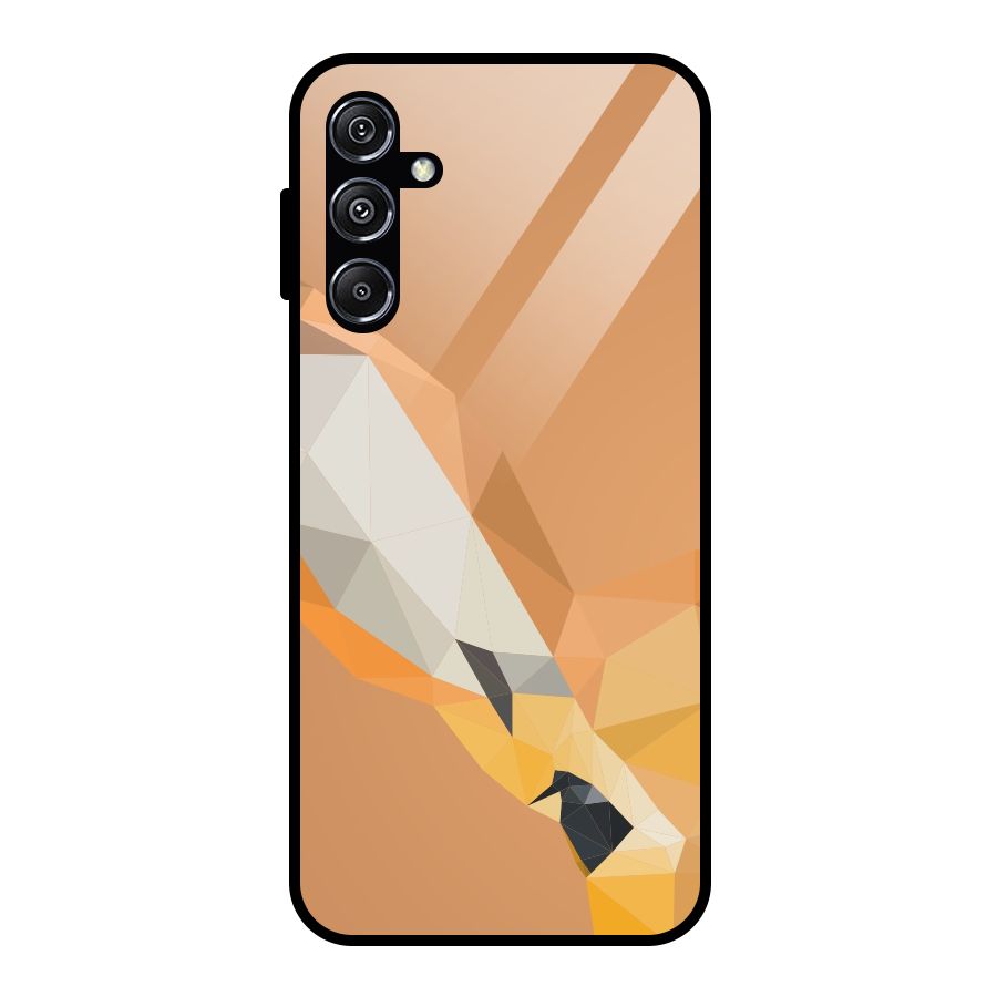 Cute Deer Glass Back Case for Galaxy M34 5G