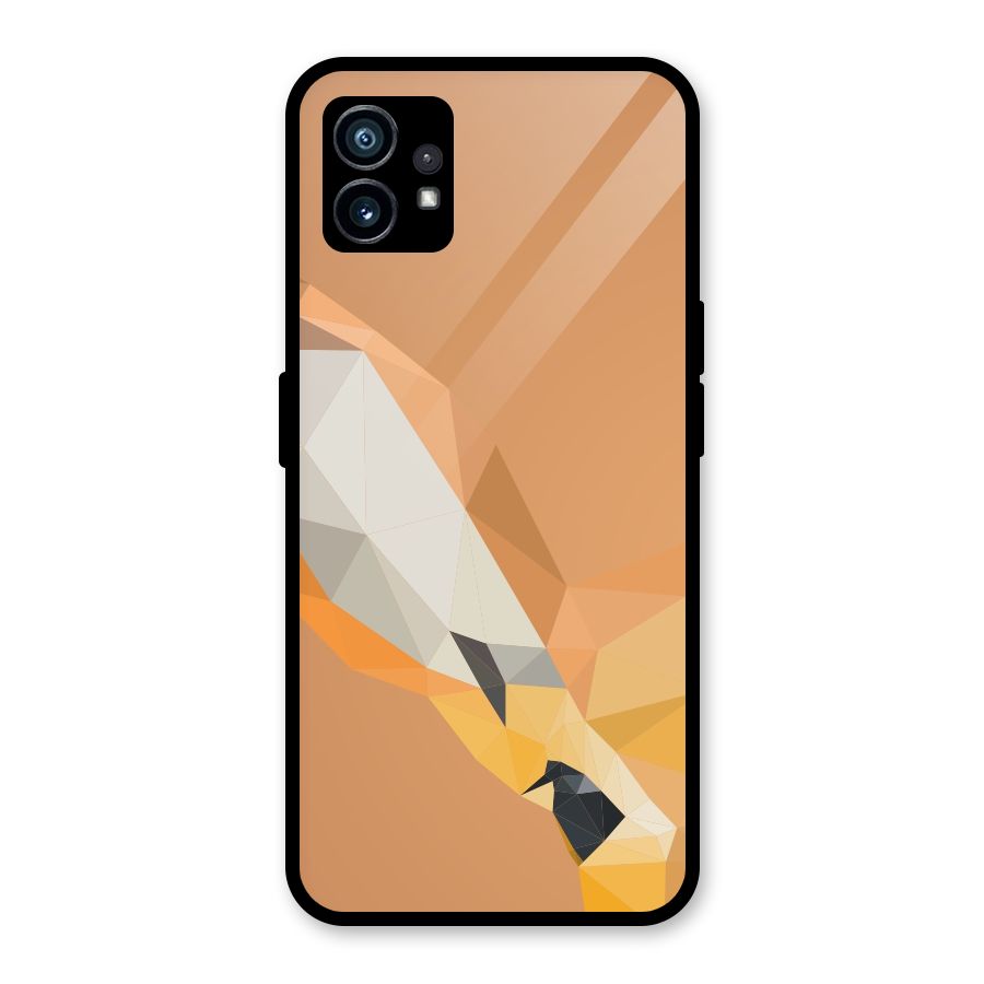 Cute Deer Glass Back Case for Nothing Phone 1
