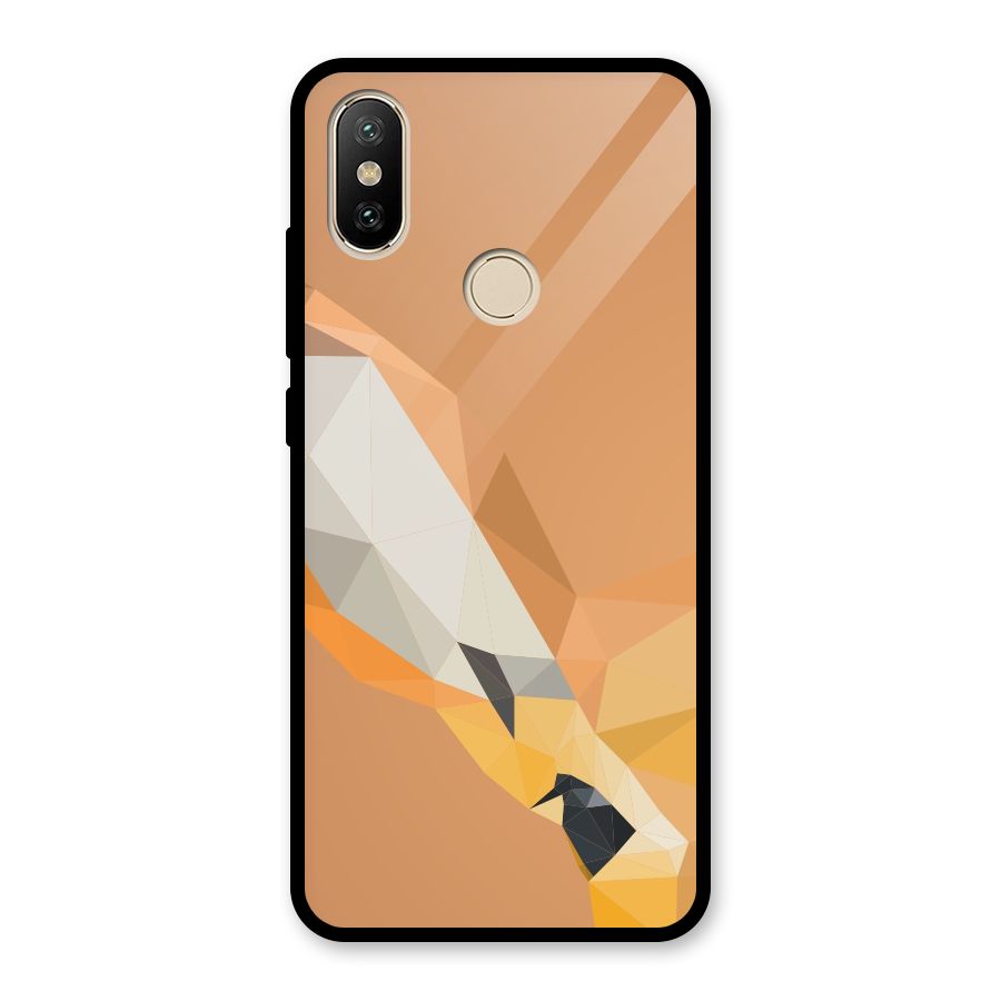 Cute Deer Glass Back Case for Redmi A2
