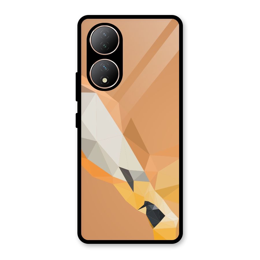 Cute Deer Glass Back Case for Vivo Y100