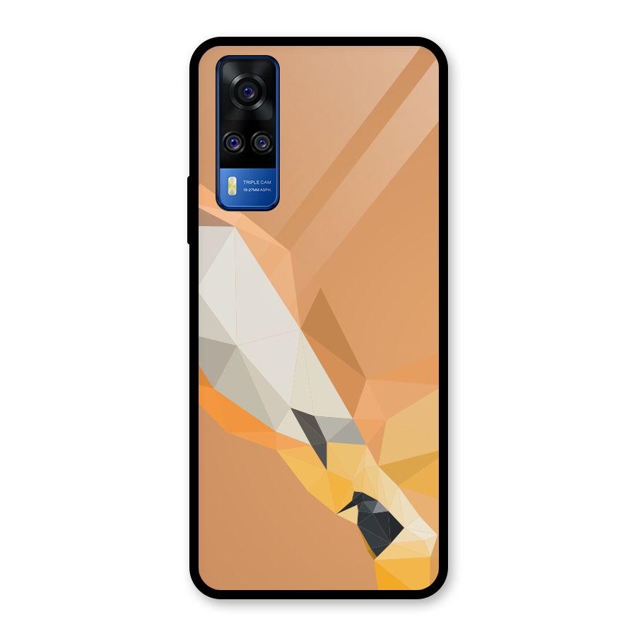 Cute Deer Glass Back Case for Vivo Y31