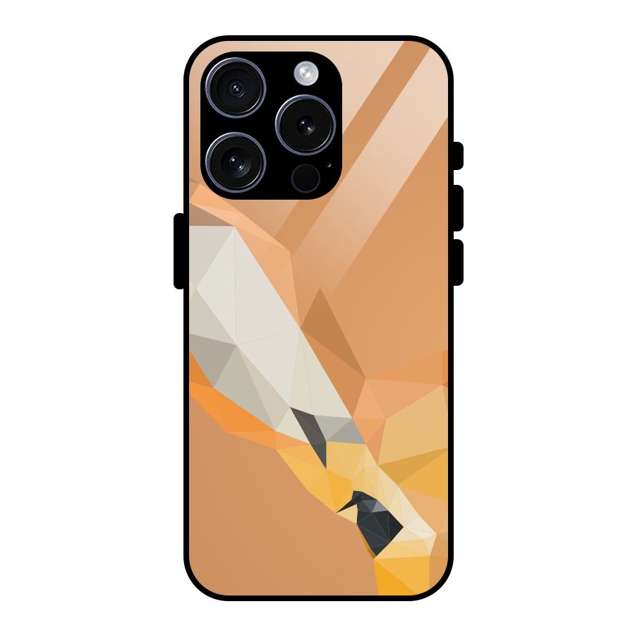 Cute Deer Glass Back Case for iPhone 15 Pro