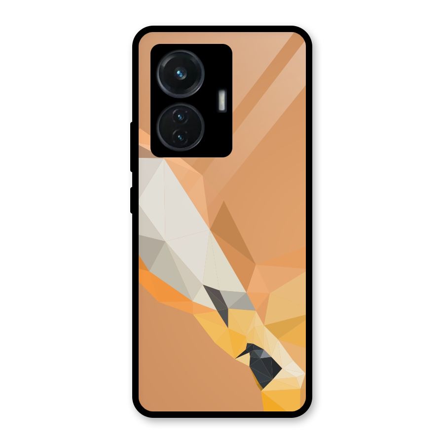 Cute Deer Glass Back Case for iQOO Z6 44W