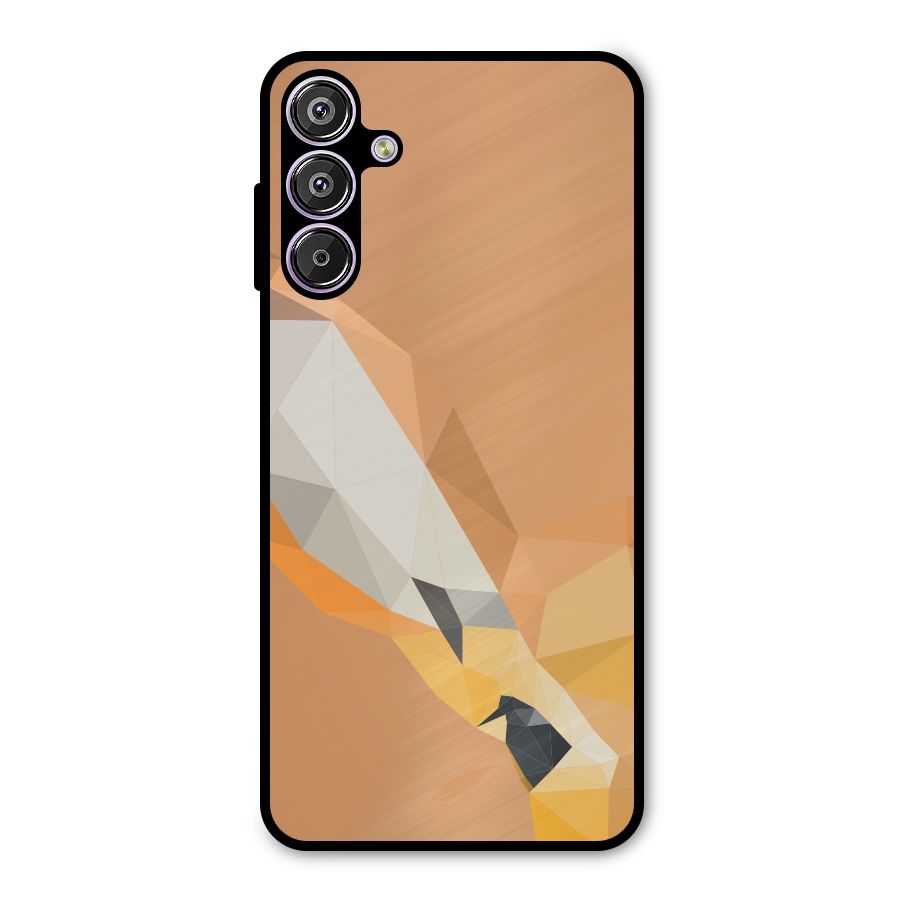 Cute Deer Metal Back Case for Galaxy F15