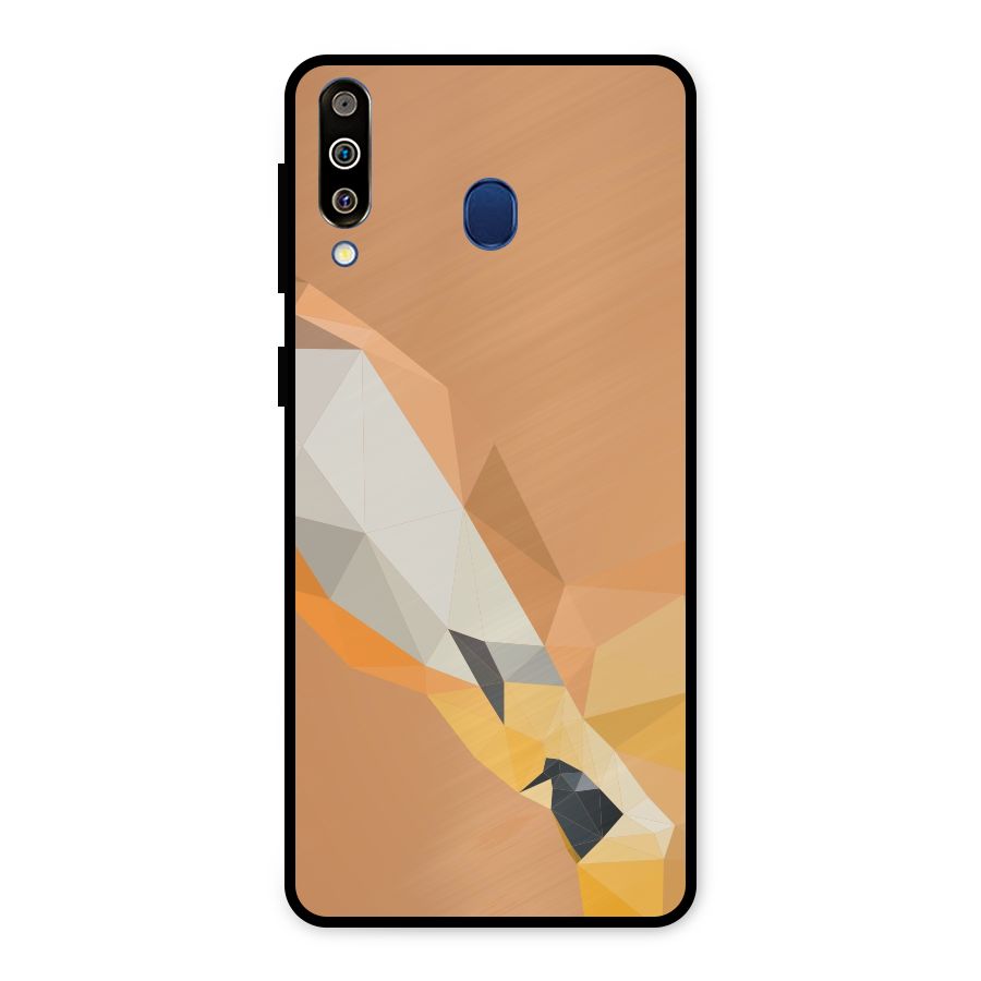 Cute Deer Metal Back Case for Galaxy M30