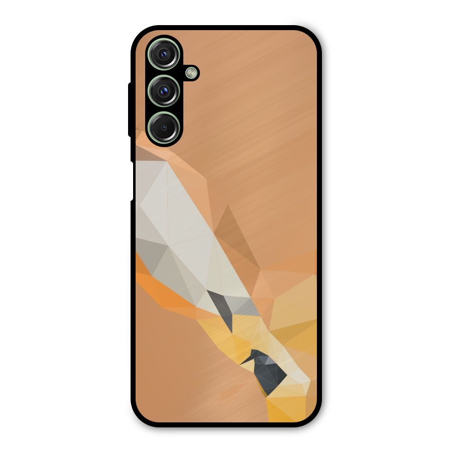 Cute Deer Metal Back Case for Galaxy M34