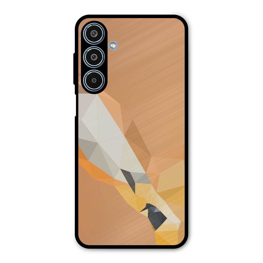 Cute Deer Metal Back Case for Galaxy M35