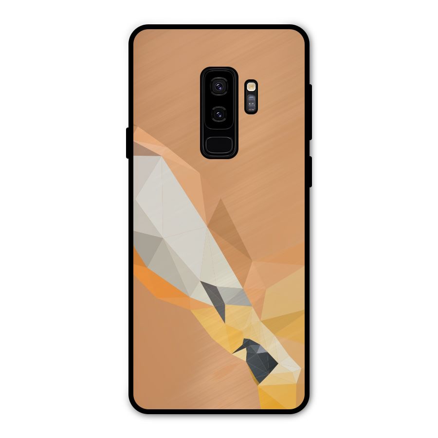 Cute Deer Metal Back Case for Galaxy S9 Plus