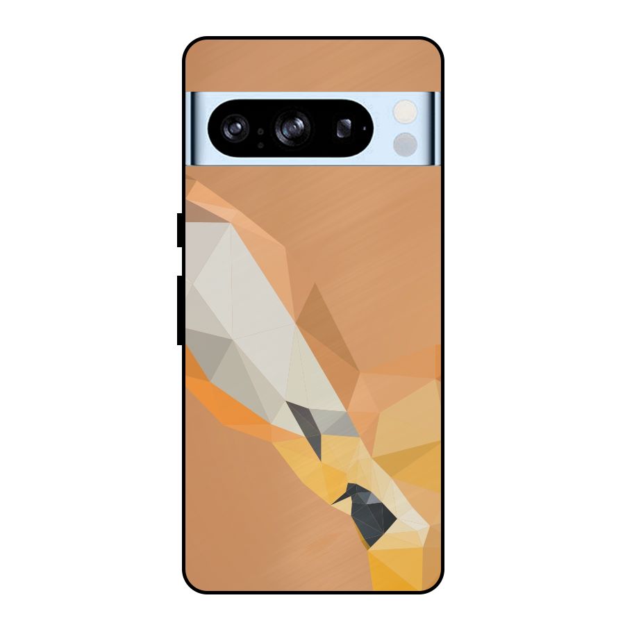 Cute Deer Metal Back Case for Google Pixel 8 Pro