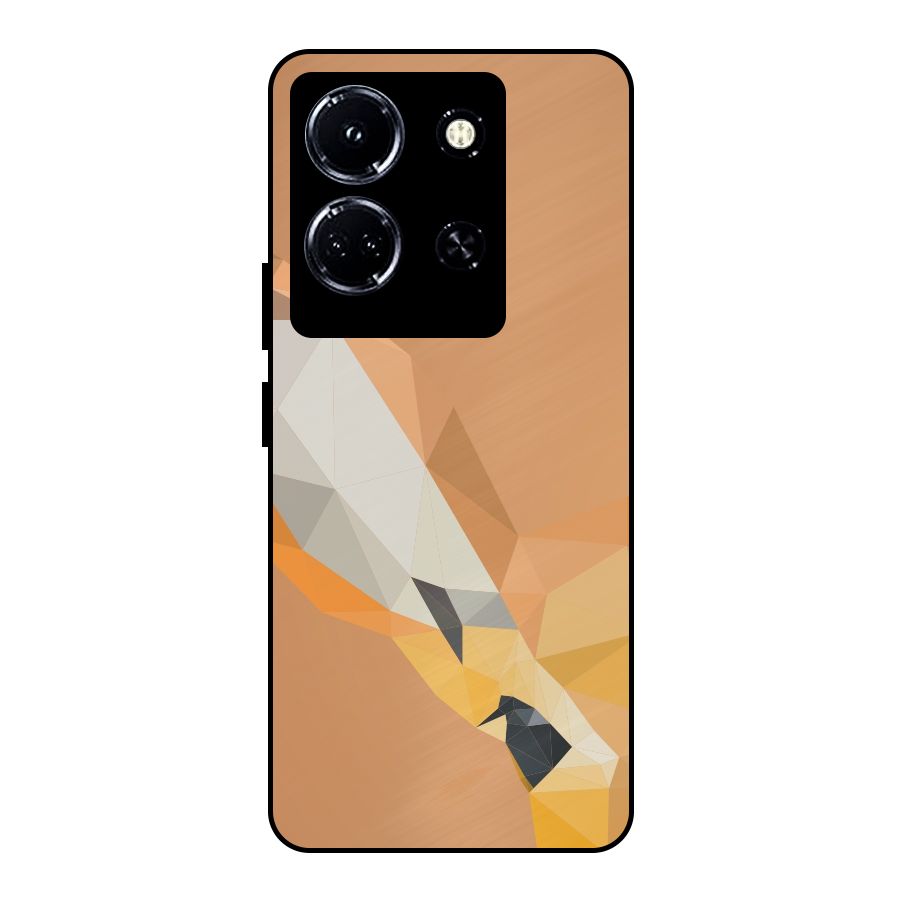 Cute Deer Metal Back Case for Infinix Note 30 5G