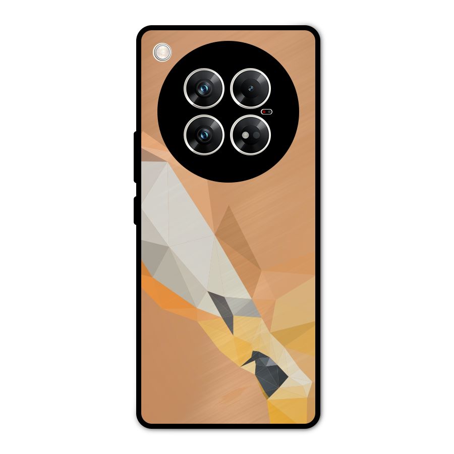 Cute Deer Metal Back Case for Infinix Zero 40 5G