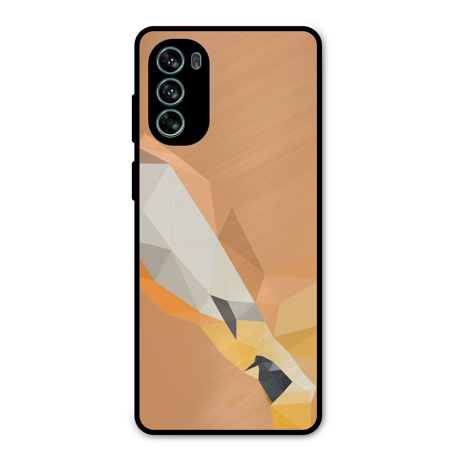 Cute Deer Metal Back Case for Moto G62