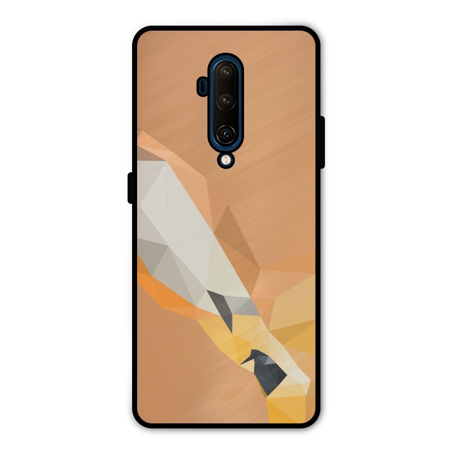 Cute Deer Metal Back Case for OnePlus 7T Pro