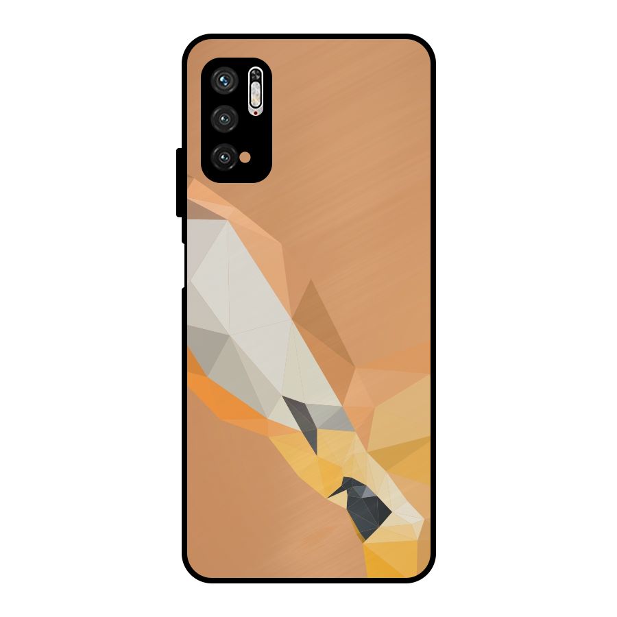 Cute Deer Metal Back Case for Poco M3 Pro 5G