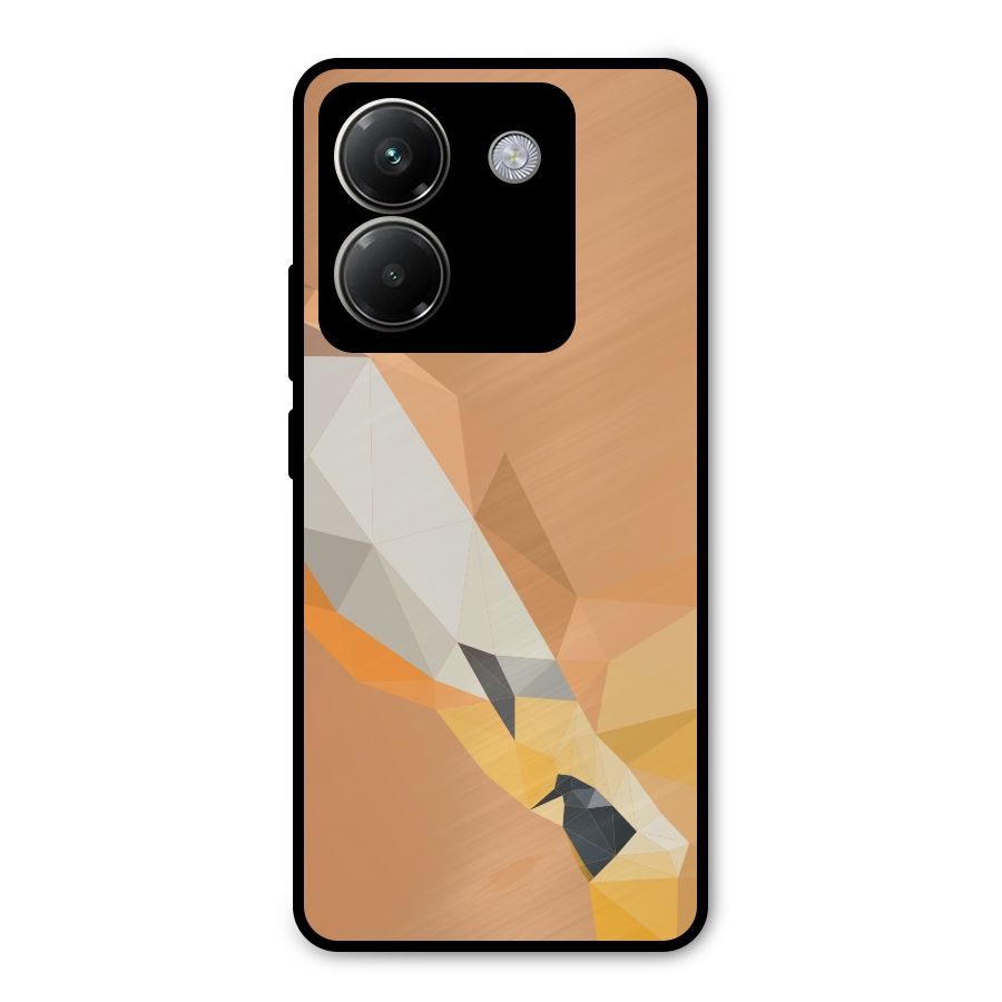 Cute Deer Metal Back Case for Poco M7 Pro 5G