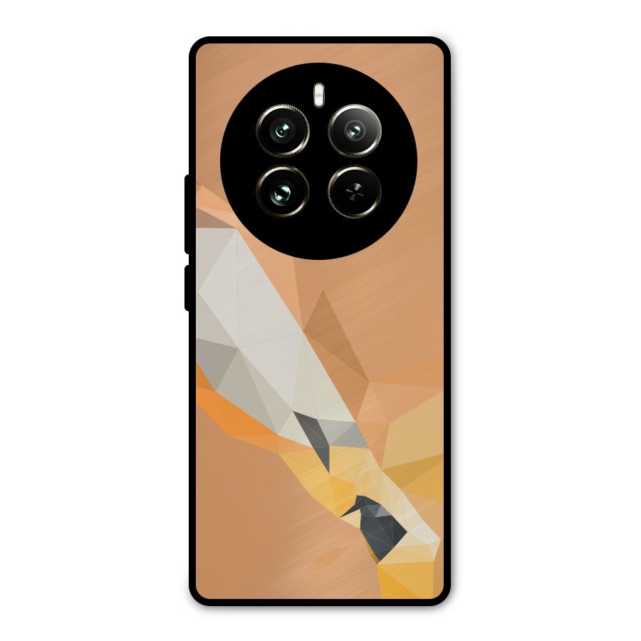 Cute Deer Metal Back Case for Realme 12 Pro