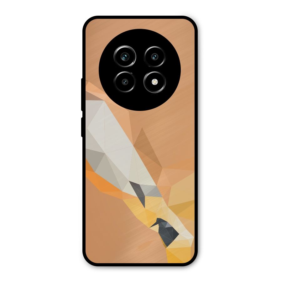 Cute Deer Metal Back Case for Realme 13 Pro