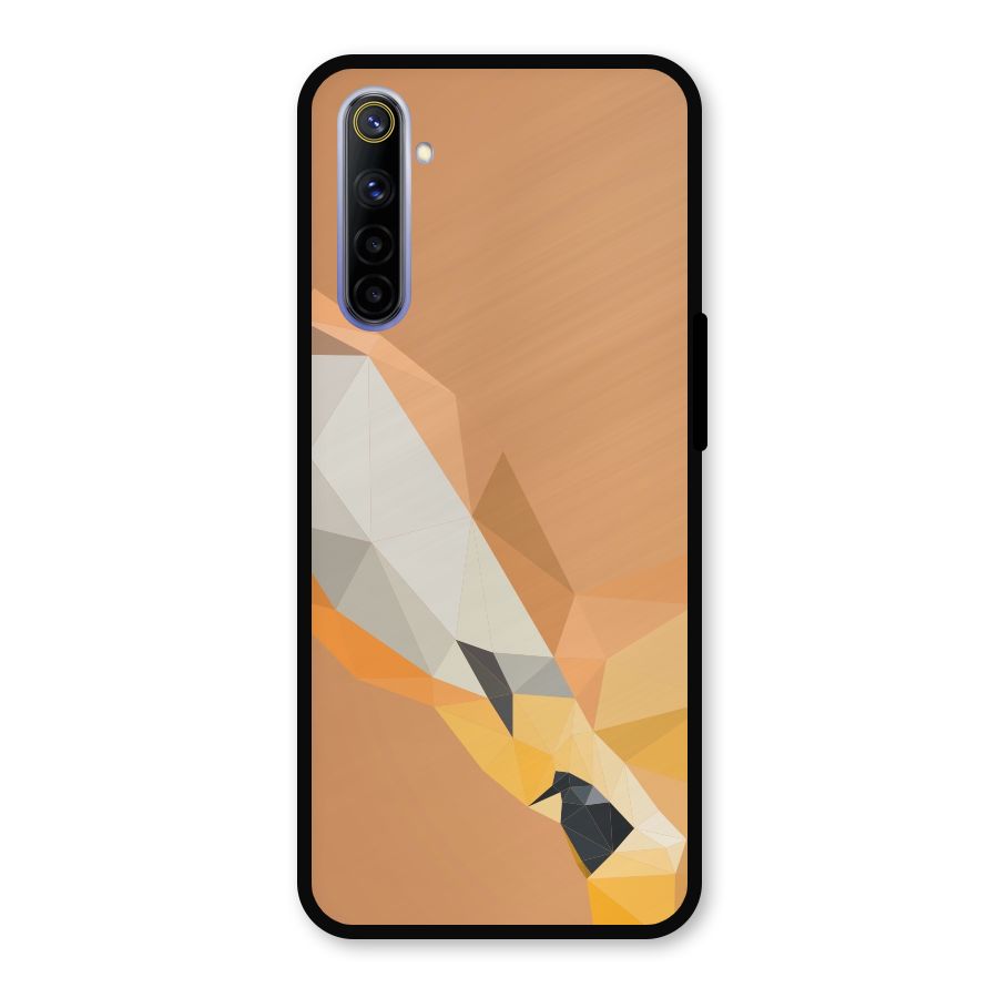 Cute Deer Metal Back Case for Realme 6i