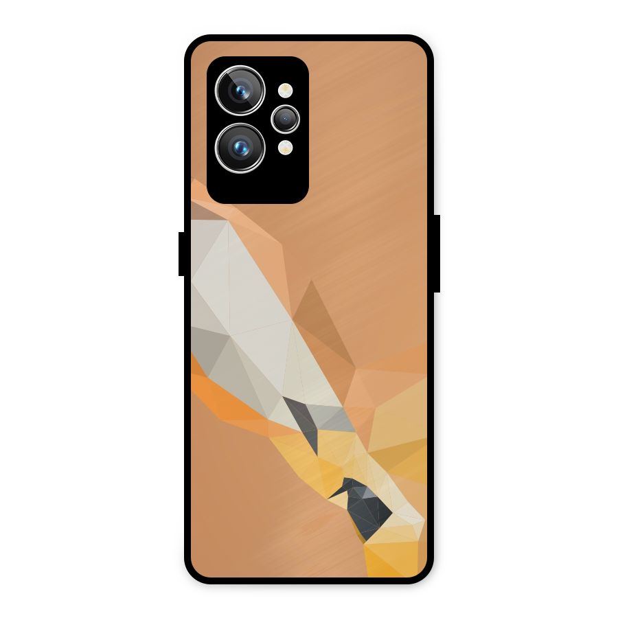 Cute Deer Metal Back Case for Realme GT2 Pro