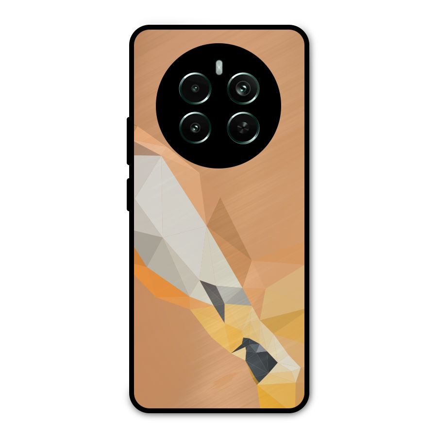 Cute Deer Metal Back Case for Realme Narzo 70 Pro