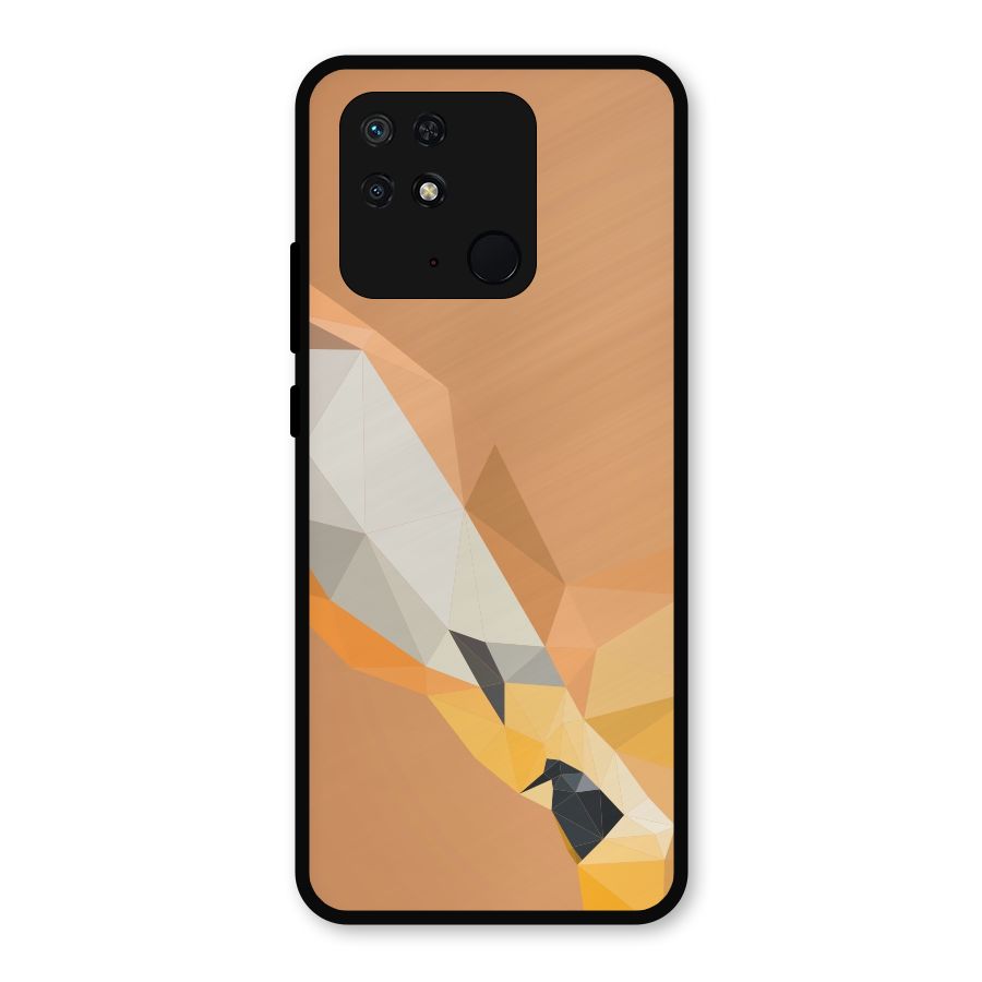 Cute Deer Metal Back Case for Redmi 10 Power